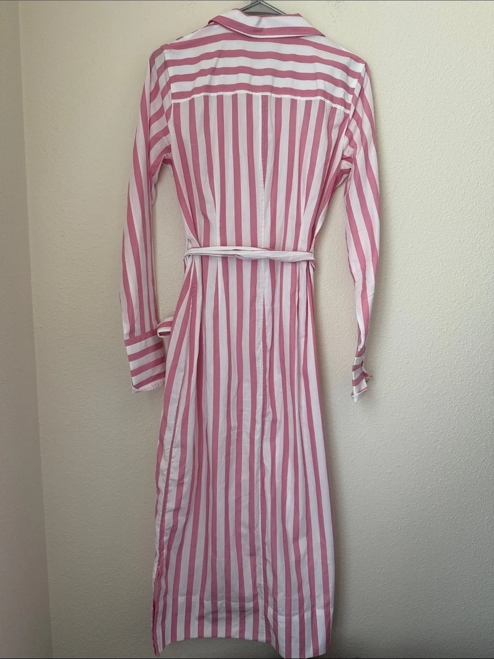 J. Crew Regenerative Cotton Stripe Poplin Dress